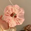 Laço Nó de Gravata Círculo de Cabelo Intestino Grosso Feminino Bonito Doce Elástico Alto Amarrador de Cabelo Faixa de Cabelo Corda de Cabelo Avançado Primavera e Verão Corda de Cabelo Acessório de Cabeça