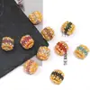 Tk nuevo estilo hueco colorido diamante redondo cuenta moda creativa perla cadena cuenta DIY cadena cuenta bolígrafo llavero trabajo pesado cuentas sueltas