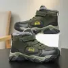 Zapatos de Algodón para Niños 2026 Invierno Nuevos Zapatos de Algodón Funcionales para Exteriores Con Felpa Engrosada Cálidos de Invierno Zapatos de Moda para Niños