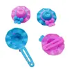 Acessórios de brinquedo chapéu de brinquedo grampo de cabelo de brinquedo chapéu com laço lote misto multicolorido
