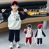 Conjunto de Sudadera para Niños Primavera y Otoño 2026 Nuevo Estilo Infantil Elegante Dibujos Animados Casual Conjunto de Dos Piezas Ropa para Bebé para Niños
