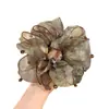 Accesorio para el cabello moderno y versátil, scrunchie de cristal de alta gama, accesorio diario para peinar el cabello, banda elástica para hacer moños