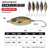 Taiyu Impresión 3D Lentejuelas Boca de Caballo Tipo Cuchara 2g3g Lentejuelas Metálicas Rayas Blancas Corriente Señuelo Luya Lentejuelas Semillas de Melón Venta al por Mayor