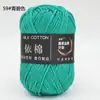 Ovillo de Hilo de Algodón de Leche Acrílico de 4 Hebras para Muñeca Crochet Venta al por Mayor Hilo Tejer Crochet DIY Grosor Medio Hecho a Mano