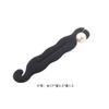 Torcedor de Cabelo com Cabeça de Bola de Pérola Preto Simples Gancho Duplo Esponja Preguiçosa Não Machuca o Cabelo e Prende o Cabelo na Parte de Trás da Cabeça