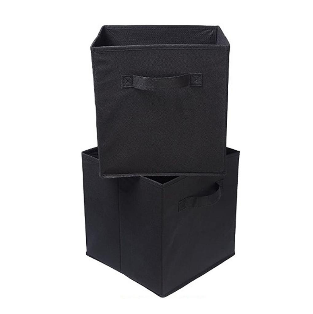 Lidless Solid Color Folding Storage Box Toy Storage Box Household