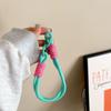 Cuerda para teléfono móvil nueva diy tejida cuerda de muñeca anti-pérdida cadena para teléfono móvil cámara ccd color colgante cordón para teléfono móvil funda para teléfono móvil