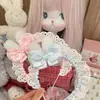 Diadema Lolita Estilo Japonés para Mujer, Accesorio para el Cabello de Disfraz Vintage de Sirvienta, Linda Diadema Lolita con Lazo, Tocado Kc