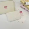 5951 Bolsa Acolchoada Nuvem para Guardar Moedas Bolsa Portátil Estudante para Fones de Ouvido Bolsa para Armazenamento de Cosméticos Porta-Moedas