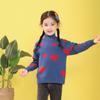 2024 ropa nueva para niños suéter para niñas al por mayor cuello alto suéter de otoño para niños suministro directo de una generación