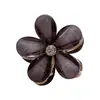 Mini Pinza para el Cabello de Camelia para Mujer, Accesorio Lateral para el Cabello, Pasador Pequeño para Flequillo, Adorno para el Cabello, Pinza para Trenzar