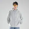 Jaqueta Unisex de Seda Gelada Respirável Estilo Novo Verão 2026 Versátil Casual Pesca Caminhada Corrida Secagem Rápida Proteção Solar Roupas