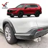 Adequado para Honda CR-V 23 Para-choque Traseiro Modificado Tiras Decorativas Brilhantes e Proteção de Canto Traseiro Tiras de Acabamento Lateral Eletrodepositadas Especiais