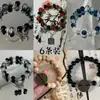 Pulseira Super Fada Dança das Borboletas Coloridas de Nove Peças Doce Floresta Borboleta Ins Design de Nicho Melhor Amiga Estudante Pulseira