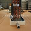 Unidad de aire acondicionado industrial con serpentín seco, intercambiador de calor, tubo de cobre, aleta de aluminio, ventilador de calefacción y refrigeración de aire fresco, radiador.