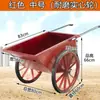 Camión Volquete Carrito Sitio de Construcción Camión de Ceniza Llanta Sólida Carrito Pequeño de Taller Material de Arena para el Hogar Carrito de Mano