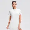 Camisa Polo Botões Lapela Manga Curta Top para Tênis Badminton Esportes ao Ar Livre Slim Fit Roupa de Yoga Verão Secagem Rápida