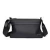 Bolsa Masculina Novo Estilo Tendência Texturizada Ombro Transversal Nylon Esportiva Grande Capacidade Mochila de Viagem Unissex Bolsa de Ombro