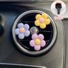 Perfume para Coche Aromaterapia Salida de Aire Acondicionado Adornos ins Hyuna Flor que Ama Creativo Personalizado Decoración Interior de Coche Suministros
