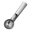 Cuchara para Helado de Acero Inoxidable con Resorte, Cuchara para Paletas, Cuchara Redonda para Frutas Sandía, Utensilio, Tamaño Grande