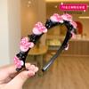 Diadema para el cabello de niños Verano Niña pequeña Coreana No daña el cabello Clip para el cabello de niña Cabello roto Presión Artefacto para el cabello Accesorios para el cabello