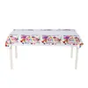 Mantel de Fiesta Amazon Decoración de Cumpleaños Mantel Desechable Español Peva Impermeable y a Prueba de Aceite Mantel Desechable