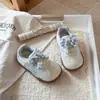 Zapatillas de Entrenamiento Color Block de Moda para Niñas Estilo Alemán 2026 Otoño Nuevas Zapatillas para Caminar de Bebé Tenis de Malla Transpirables para Niños