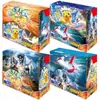 Carta Pokémon Pokémon Mega Evolução Caixa Surpresa Vmax Pacote de Cartas Pokémon Mega Evolução