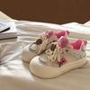 El nicho no choca con los zapatos blancos de suela gruesa Macaron para mujer, zapatos de pan de estilo coreano para todo tipo de combinaciones, zapatillas deportivas casuales de moda.