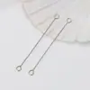 Accesorios para joyería hechos a mano DIY pendientes de 9 pines de doble cabeza material de borla pendientes varilla de conexión colgante venta al por mayor de fábrica mujeres
