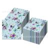MM014-ZJ primavera mariposa flor fiesta vacaciones cuadrado tejido fiesta vacaciones vajilla fiesta una vez