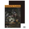 Uso Diario Estilo Pintura al Óleo Papel de Envoltura de Ciruela Salsa de Ciruela Papel de Envoltura de Flores para Ramo Papel de Fondo Inglés Artístico Papel Kraft