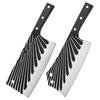 Fábrica Yangjiang directo forja casera cuchillo de carnicero cuchillo para rebanar cuchillo para huesos modelo de 20 yuanes funcionando puesto de Jianghu cuchillo de cocina