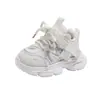 Zapatos Deportivos para Bebés y Niños Pequeños, Nuevo Modelo de Primavera, Malla Transpirable de Moda Suela Suave Zapatos Papá para Niñas, Zapatillas de Correr para Niños
