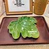 Plato de hoja cocina 37 hoja cerámica creativo forma sashimi restaurante trébol de cuatro hojas compartimento comercial tazón de sopa binaural
