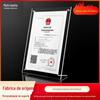 Porta-Retrato Acrílico Suporte de Exibição 812 polegadas A3 Moldura para Licença Comercial Pendurar na Parede A4 Moldura para Certificado de Premiação 12 polegadas Suporte de Exibição