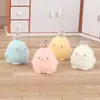 Corona de Resina con Terciopelo Colgante de Joyería de Pollo Pendientes de Animales Peludos para DIY Accesorios de Llavero de Collar
