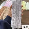 20mm Piel Sintética de Conejo Palo Retorcido Felpa Gruesa Ultra-Densa Hecho a Mano DIY Muñeca Cachorro Realista Tiras de Piel Coloridas Material