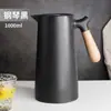 Termo tetera aislada para el hogar botella de agua caliente termo botella de té taza gran capacidad portátil dormitorio estudiantil tetera pequeña