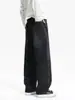 Maple House Roupa Masculina / Jeans Retrô Masculino Corte Reto Amplo Tendência Perna Larga Streetwear Americano Versátil Calça Longa