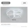 Luz creativa geométrica para dormitorio principal, luz de techo LED de alta gama, luz para comedor de jóvenes, accesorio de iluminación minimalista para sala de estar