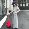 Traje de Verano para Niñas 2025 Nueva Moda Niña Estilo Coreano Estilo Infantil Mediano y Grande Sudadera Pantalones de Manga Corta Conjunto de Dos Piezas
