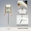 Tienda de Ropa Accesorios de Modelo Ropa de Mujer Maniquí de Medio Cuerpo para Escaparate Perchero Muñeca Falsa Maniquí de Vestido de Novia Soporte de Exhibición