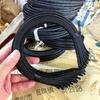 Versión extendida de 7 mm de la banda para el cabello de tela enrollada a mano adecuada para la producción de accesorios para el cabello de adultos accesorios semiacabados al por mayor