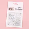 Adesivo de Rosto com Diamantes Transfronteiriço Adesivo de Rosto Adesivo para Olhos Adesivo de Rosto com Diamantes Adesivo para Sobrancelhas Adesivo de Maquiagem para Palco Infantil Diamante para Unhas