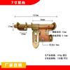 Venda por atacado bidirecional à moda antiga Bolt 5-12 polegadas porta de ferro novo antirroubo parafuso cadeado porta trava esquerda e direita Bolt
