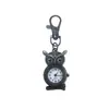 Reloj de Bolsillo Retro Nuevo Búho al por Mayor Personalizado Creativo Reloj de Cuarzo Estudiantes Hombres y Mujeres Versión Coreana Reloj Lindo Reloj de Colgar