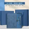 Caixa de Presente para Caderno de Negócios A5 Conjunto Personalizado Caderno Espesso Lembrança Corporativa Presente de Exposição Transfronteiriço
