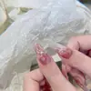 Caja de Joyería para Uñas con Piedras de Cristal Mini Color Mágico Destello de Hielo Lujo Desgaste Armadura Decoración Al por Mayor