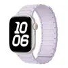 Adequado para Apple Watch 1-12/Ultra 1-3/Se 3 Pulseira de Relógio Magnética de Silicone com Três Contas em Formato de I